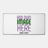 MODERNE BEARBEITUNGSFÄHIGE, EINFACHE WEISSE BILDTE SCHREIBTISCHUNTERLAGE (Vorderseite)