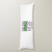 MODERNE BEARBEITUNGSFÄHIGE, EINFACHE WEISSE BILDTE SEITENSCHLÄFERKISSEN (Rückseite (Vertikal))