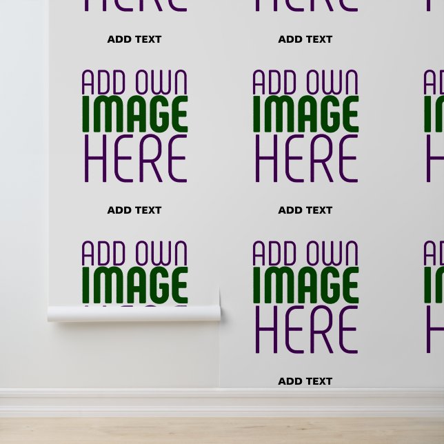 MODERNE BEARBEITUNGSFÄHIGE, EINFACHE WEISSE BILDTE TAPETE (Anwendung)