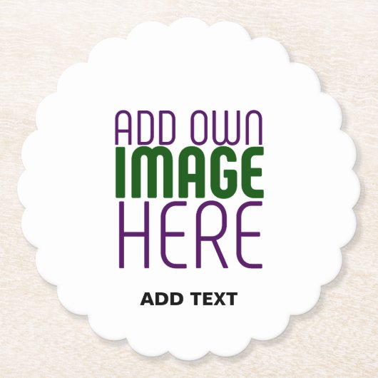 MODERNE BEARBEITUNGSFÄHIGE, EINFACHE WEISSE BILDTE UNTERSETZER (Vorderseite)