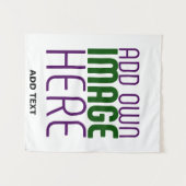 MODERNE BEARBEITUNGSFÄHIGE, EINFACHE WEISSE BILDTE WANDTEPPICH (Vorderseite (Horizontal))