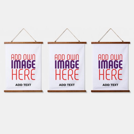 MODERNE BEARBEITUNGSFÄHIGE, EINFACHE WEISSE BILDTE WANDTEPPICH MIT HOLZRAHMEN (Dreifach)