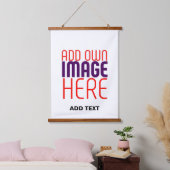 MODERNE BEARBEITUNGSFÄHIGE, EINFACHE WEISSE BILDTE WANDTEPPICH MIT HOLZRAHMEN (Schlafzimmer)