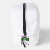 MODERNE BEARBEITUNGSFÄHIGE, EINFACHE WEISSE BILDTE WASCHBEUTEL (Rechts)