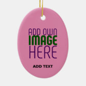 MODERNE BEARBEITUNGSFÄHIGE NIEDLICH-WARD-PINK-BILD KERAMIK ORNAMENT (Hinten)