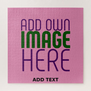 MODERNE BEARBEITUNGSFÄHIGE NIEDLICH-WARD-PINK-BILD PUZZLE