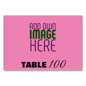 MODERNE BEARBEITUNGSFÄHIGE NIEDLICH-WARD-PINK-BILD TISCHNUMMER (Rückseite)