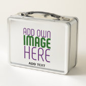 MODERNE BEARBEITUNGSFÄHIGE TEMPLATE FÜR EINFACHE S METALL BROTDOSE (Rückseite)