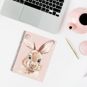 Moderne Beauty Pastel Pink Aquarell Lounge Notizblock