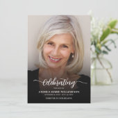 Moderne Beerdigung des Fotos des Lebens Programm (Stehend Vorderseite)