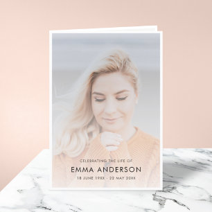 Moderne Beerdigung   Feier zum Foto des Lebens Programm