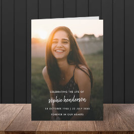 Moderne Beerdigung | Ordnungsnummer des Dienstes Programm