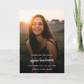 Moderne Beerdigung | Ordnungsnummer des Dienstes Programm (Vorderseite)