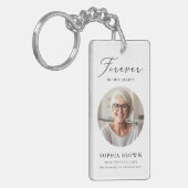 Moderne Beerdigungsdenkmal im Gedächtnis Schlüsselanhänger (Vorderseite links)