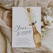 Moderne Befürworter der Party Einladung des Neujah