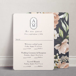 Moderne beige Bogen initialisiert Multi Events RSV