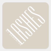 Moderne beige lasche dünne Typografie