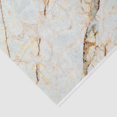 Moderne Beige Marble Brown Inlay Wedding Seidenpapier (Ausschnitt)