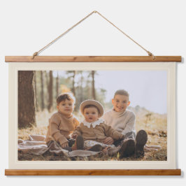 Moderne Beige Rahmen-Leinwand für Foto Wandteppich Mit Holzrahmen