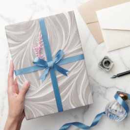 Moderne Beige-Taupe-Soft-Motion-Abstrakte Muster Geschenkpapier