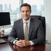 Moderne, beige und schwarz Abstrakte Pinsel Krawatte