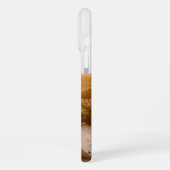 Moderne benutzerdefinierte 3-Foto-Anordnung  iPhone Hülle (Linke Seite)