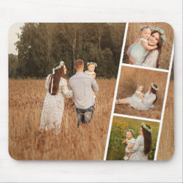 Moderne benutzerdefinierte 4-Foto-Collage-Mauspad Mousepad
