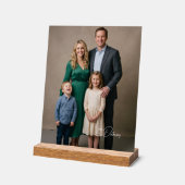Moderne benutzerdefinierte Acryl-Fotodisplay Acrylschild (Winkel)