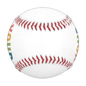 Moderne benutzerdefinierte Bilder Baseball (Vorderseite)