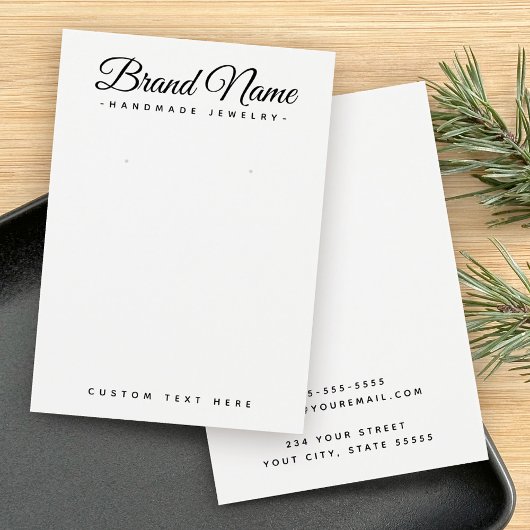 Moderne, benutzerdefinierte FarbOhrkartenanzeige