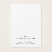 Moderne, benutzerdefinierte FarbOhrkartenanzeige (Rückseite)