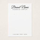 Moderne, benutzerdefinierte FarbOhrkartenanzeige (Vorderseite)