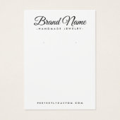 Moderne, benutzerdefinierte FarbOhrkartenanzeige (Vorderseite)