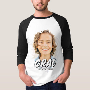 Moderne benutzerdefinierte Foto-Abschluss-Personal T-Shirt