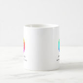 Moderne benutzerdefinierte Geschäftslogo-Branding- Kaffeetasse (Mittel)
