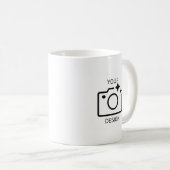 Moderne benutzerdefinierte Gestaltung Benutzerdefi Kaffeetasse (VorderseiteRechts)