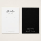 Moderne, benutzerdefinierte Grafikkarte für Skript (Vorne & Hinten)