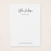 Moderne, benutzerdefinierte Grafikkarte für Skript (Vorderseite)