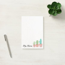 Moderne benutzerdefinierte Lehrer-Post-it-Notes