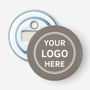 Moderne benutzerdefinierte Logos-Taupe-Geschäft Flaschenöffner