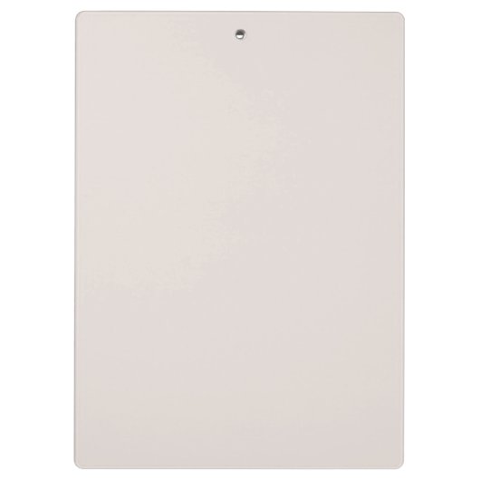 Moderne, benutzerdefinierte Monogramm-Initialen Na Klemmbrett (Rückseite)