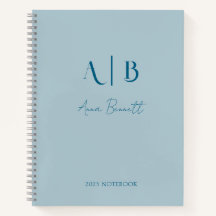 Moderne benutzerdefinierte Monogramm-Initialen Nam