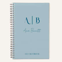 Moderne benutzerdefinierte Monogramm-Initialen Nam