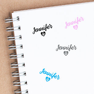 Moderne benutzerdefinierte Signatur Gummistempel