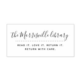 Moderne benutzerdefinierte Skriptbibliothek mit So Gummistempel