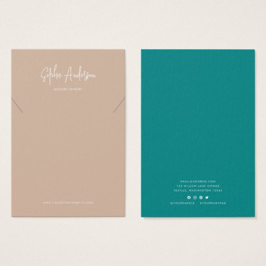 Moderne, benutzerdefinierte, Skriptfarbenketten-Gr (Vorne & Hinten)