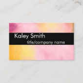 moderne benutzerdefinierte Visitenkartenvorlage fü Visitenkarte (Vorderseite)