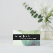 moderne benutzerdefinierte Visitenkartenvorlage fü Visitenkarte (Stehend Vorderseite)