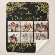 Moderne benutzerdefinierte Weihnachts-Fotocollage