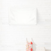Moderne benutzerdefinierte weiße einfache Gestaltu Banner (InSitu)
